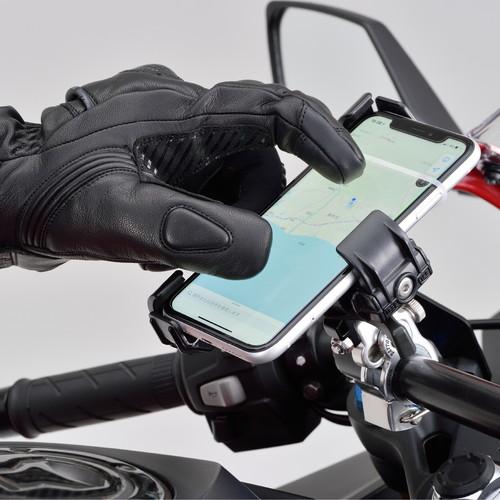 ヘンリービギンズ HBG-068 AWスポーツロンググローブ Mサイズ 秋冬 ブラック 22217 バイクの画像