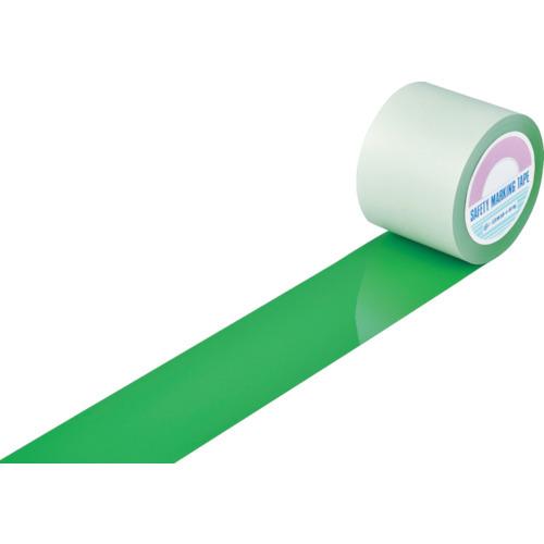 日本緑十字社　物流用品　テープ・バンド・シール　100mm幅×20m　屋内用　ガードテープ(ラインテープ)　緑　GT-102G