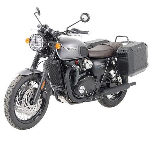 HEPCO&BECKER エンジンガード ブラック 501-7544-0001 バイク : パーツ
