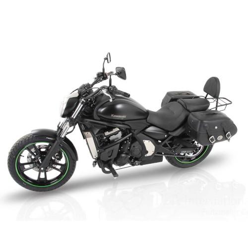 HEPCO&BECKER シーシーバー with ラック Vulcan S(15-) 611-2524-0001 バイク タンデムバー・バックレスト_1