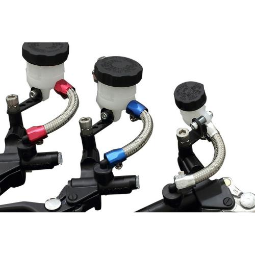 PMC ブレーキマスター用メッシュホース レッド 33-031 バイク マスター
