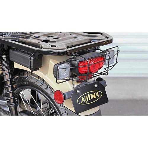 KIJIMA(キジマ) テールランプガード ストーンガード ブラック CT125 ハンターカブ 203-141 バイク 外装パーツの画像