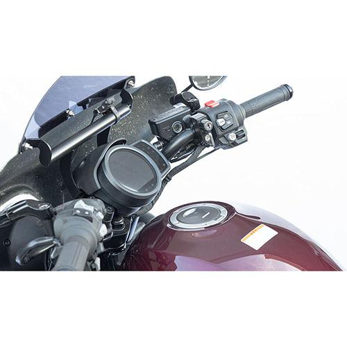 KIJIMA(キジマ) バイク ヘルメットロック レバーホルダー 国内メーカー車インチハンドル ブラック 303-1607｜partsdirect｜04