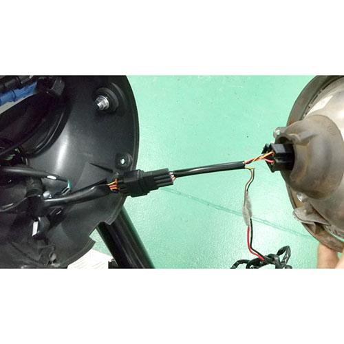 KIJIMA(キジマ) ヘッドライト変換ハーネス 純正LED→H4カプラー Z900RS