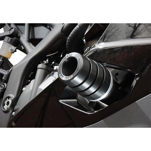 参考用 STRIKER(ストライカー) ガードスライダー シルバー ZX-25R SS-GS157A