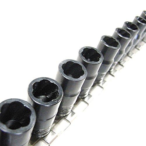 TURBO SOCKET 1/4(6.35mm)ターボソケットセット 4.5〜10mm TSCS2522B 