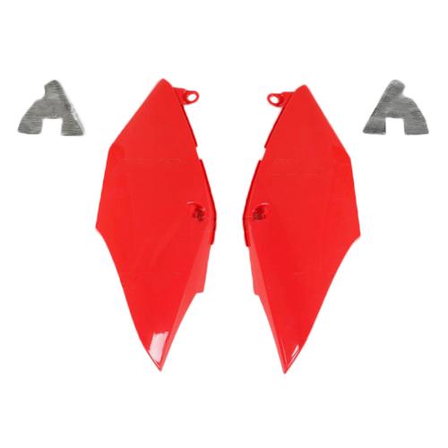 なし UFO PLAST サイドパネル CRレッド CRF250R/RX/CRF450L/R/RX バイク
