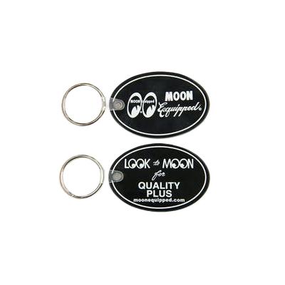 MOON EYES(ムーンアイズ) キーリング オーバル イクイップド ブラック