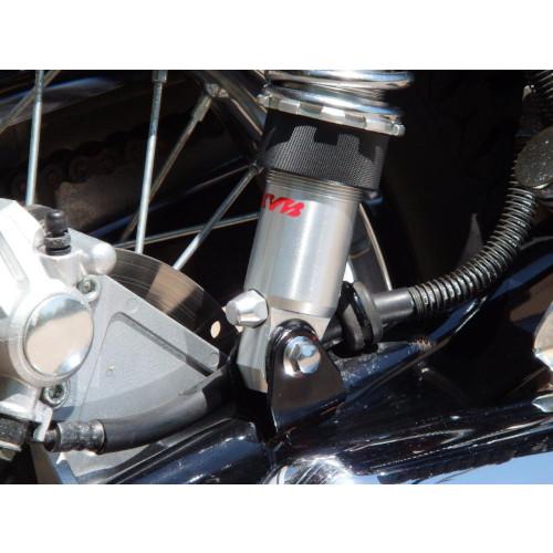 ADVANTAGE KYB ビンテージタイプ リアショック 削り出しボディー