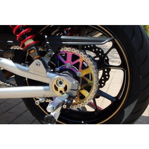ADVANTAGE XAM&DID ドライブチェーン&前後スプロケットキット(タフライトスチール) シルバー XTS016-S バイク 駆動系セット_2