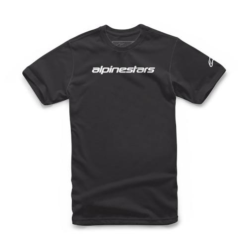 alpinestars(アルパインスターズ) バイク アパレル Tシャツ リニアーワードマーク ブラック/グレー L C2154｜partsdirect