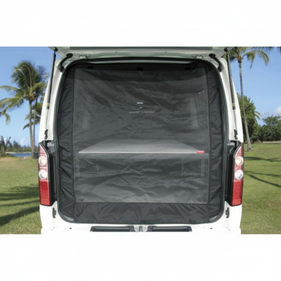 ユーアイビークル ハイエース 200系 虫除け 防虫ネット リア1面 ワゴン