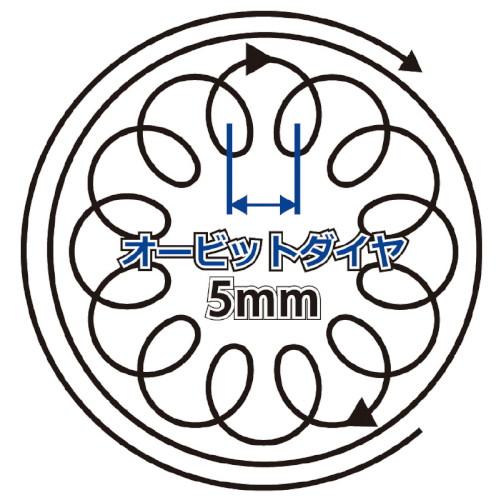 SIGNET(シグネット) ダブルアクションサンダー125mm 65172 エアツール
