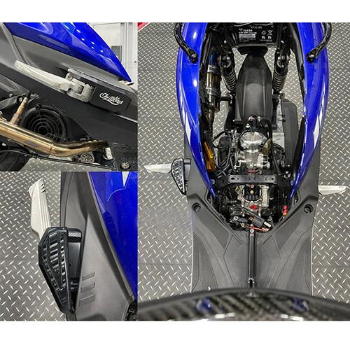 JSM ワイドタンデムステップセット ブラック TA-JSM-SB002BK バイク_1