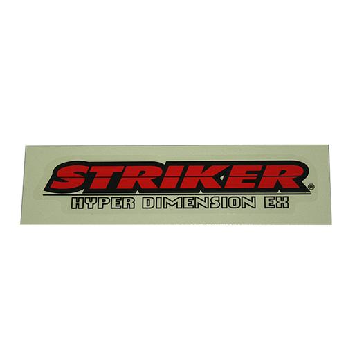 STRIKER(ストライカー) オリジナルグッズ ステッカー 小 STRIKER 赤