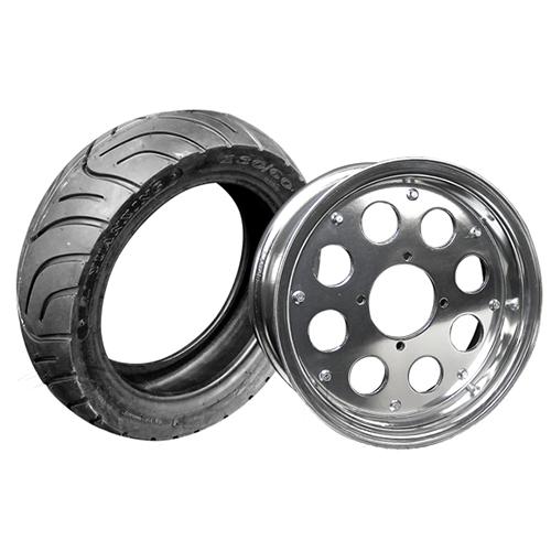 モンキー純正タイヤホイールセット 田中商会 ca1745-4.5J モンキー用10インチアルミホイール(4.5J)&タイヤ