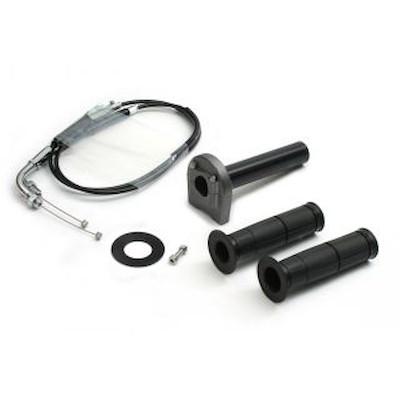 ACTIVE 車種別スロットルキット TYPE-3 巻取φ28/メッキ金具 ガンメタ V