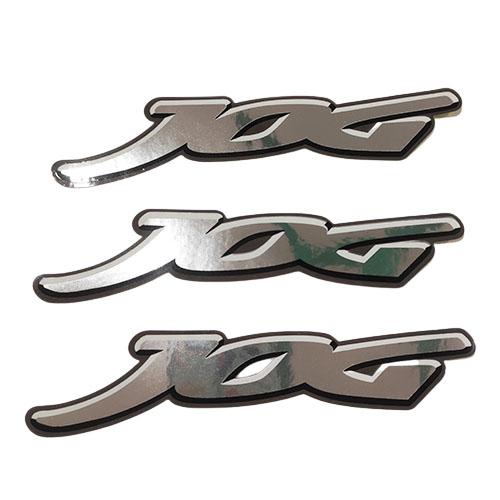 エナジーマーカー銀 8枚セット ヤマハ ジョグ JOG エンブレム 3点 シルバー 外装 エナジープライス