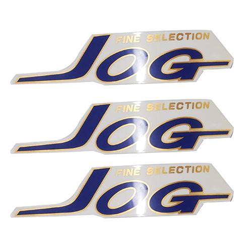ヤマハ ジョグ JOG ファインセレクション デカール 3点 ブラック 