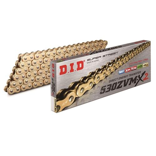 DID(大同工業) バイク 駆動系 チェーン ZVM-X2シリーズチェーン 530ZVM