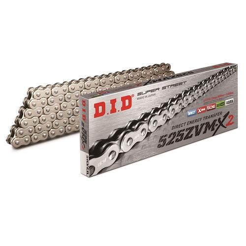 DID(大同工業) ZVM-X2シリーズチェーン 525ZVM-X2-118L ZJ(カシメ