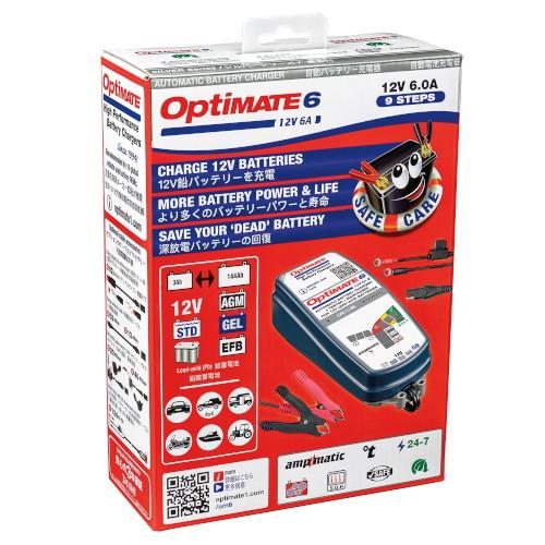 TecMATE OptiMate 6 ampmatic バッテリー充電器 TM-367 バイク