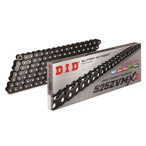 DID(大同工業) ZVM-X2シリーズチェーン 525ZVM-X2-114L ZJ(カシメ