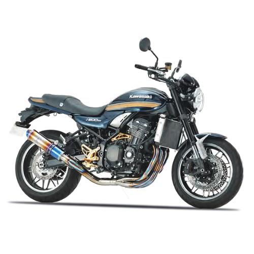 GPZ900Rフルエキ マフラー　アールズギア R's Gear(アールズギア) Z900RS/CAFE/SE(23-)8BLワイバンクラシックR S