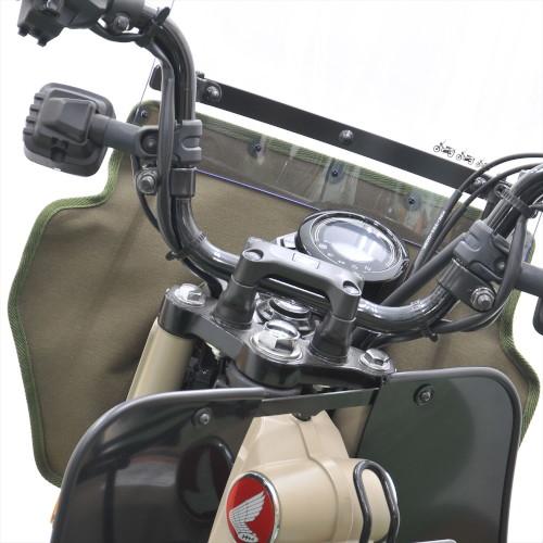 旭風防(af) CT-T12 ウインドシールド ロング風防 タレ付き クリア 