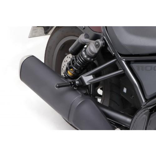 ACTIVE ステップバー (タンデム側) シルバー 72mm 17710001S バイクの画像