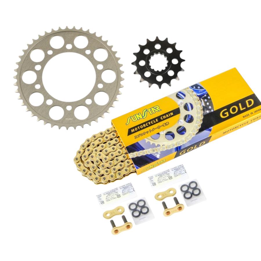 SUNSTAR スプロケット&チェーンキット KS4G813 バイク 駆動系セット