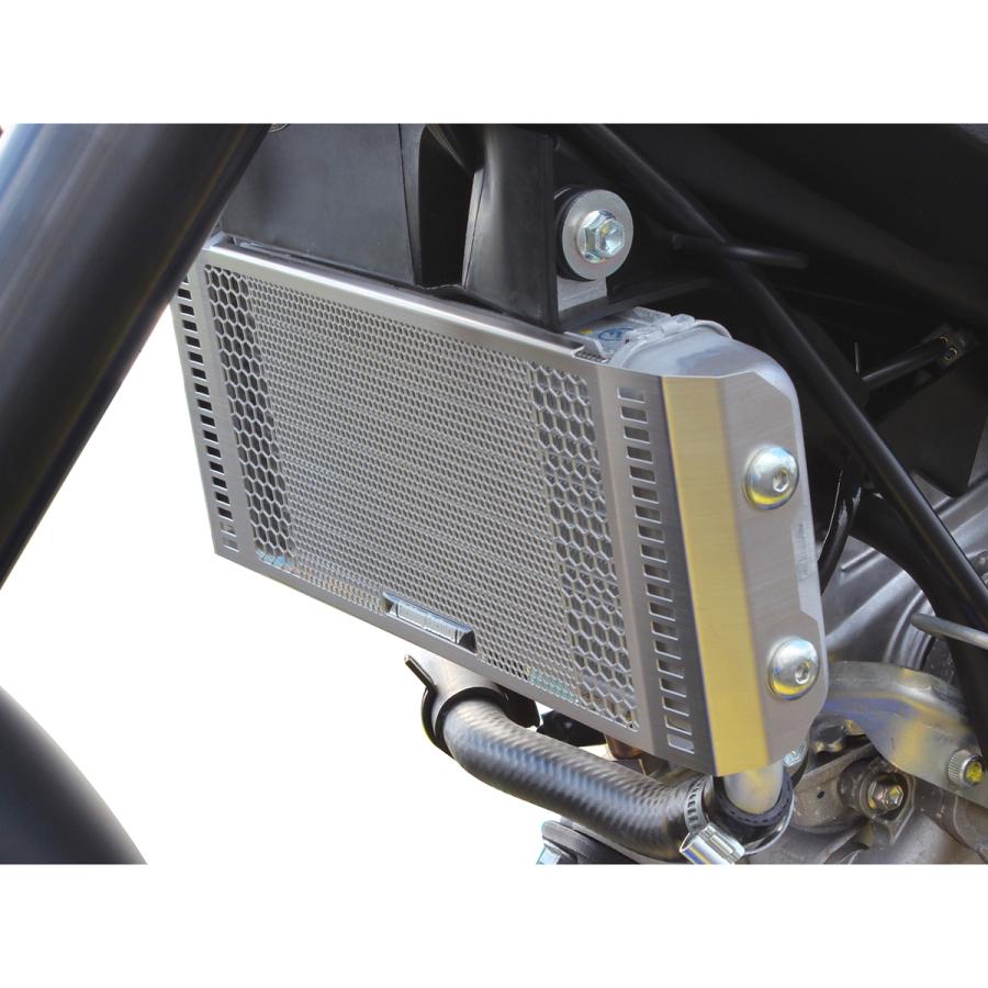 エッチングファクトリー XSR125/XSR155用 ラジエターガード エンブレムカラー レッド RGY-XSR155-00 バイク コアガード・ラジエーターカバー_4