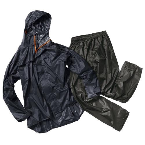 Makku(マック) AS-7660 くるっとパックレインスーツ ネイビー M 自転車