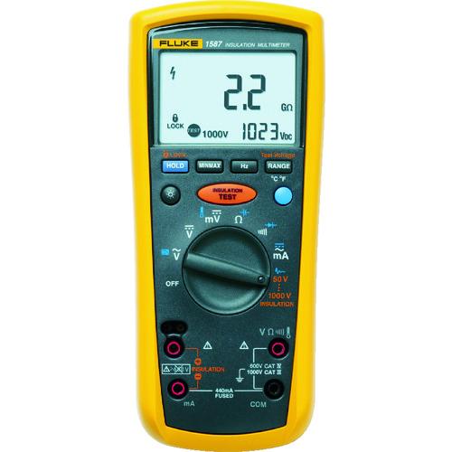 FLUKE デジタル・マルチメーター付絶縁抵抗計 1587FC : パーツ