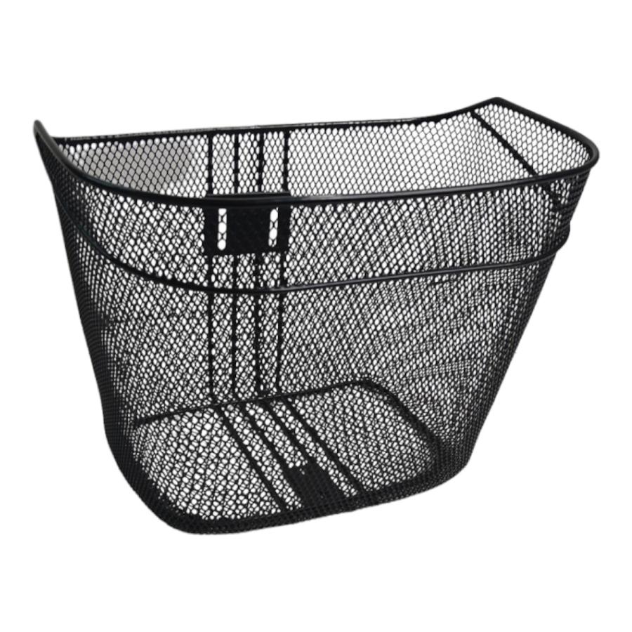 西田金属製作所 メッシュバスケット ブラック SN-30.BL 自転車
