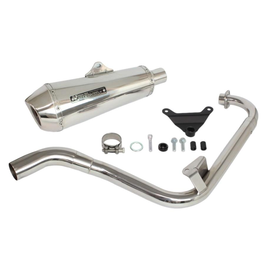 SP武川(スペシャルパーツ武川) テーパーコーンマフラー グロム(JC92