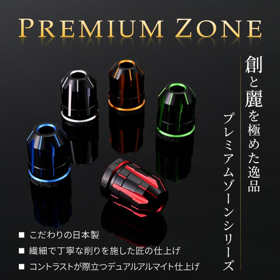 DAYTONA PREMIUM ZONE ハンドルバーエンドプラグ カワサキ車用(M17