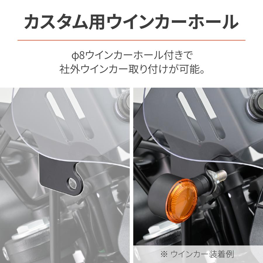 DAYTONA ウインドシールド RS クリア エリミネーター SE(2024) 41560 バイク 外装 風防・ウインドシールド・スクリーン_3