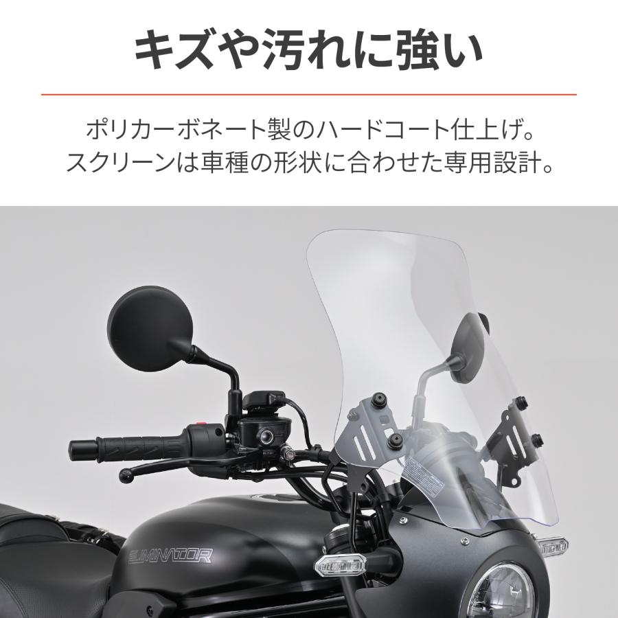 DAYTONA ウインドシールド RS クリア エリミネーター SE(2024) 41560