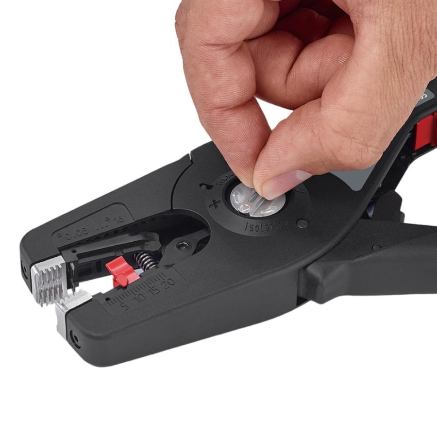 KNIPEX(クニペックス) 1252-195SB ワイヤーストリッパー プレシストリップ16_6