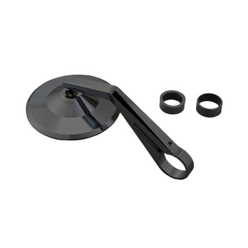 HIGHSIDER(ハイサイダー) バーエンドミラー モンタナ ブラック 17883