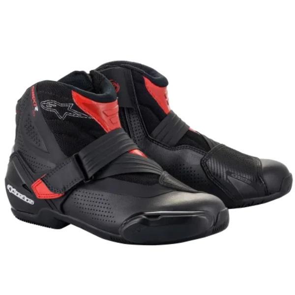 alpinestars SMX-1 R V2 VENTED BOOT ブラック/レッド 40(25.5cm