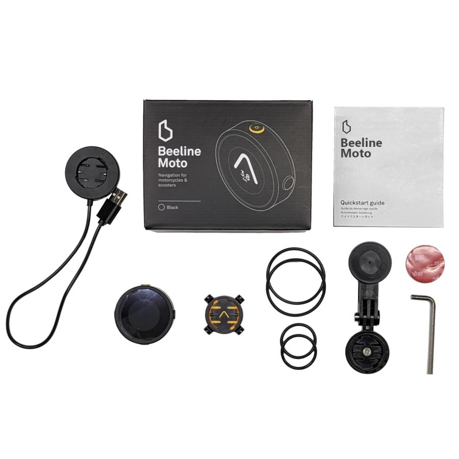 BEELINE Moto ナビゲーション本体セット Metal Edition ガンメタ BLD20