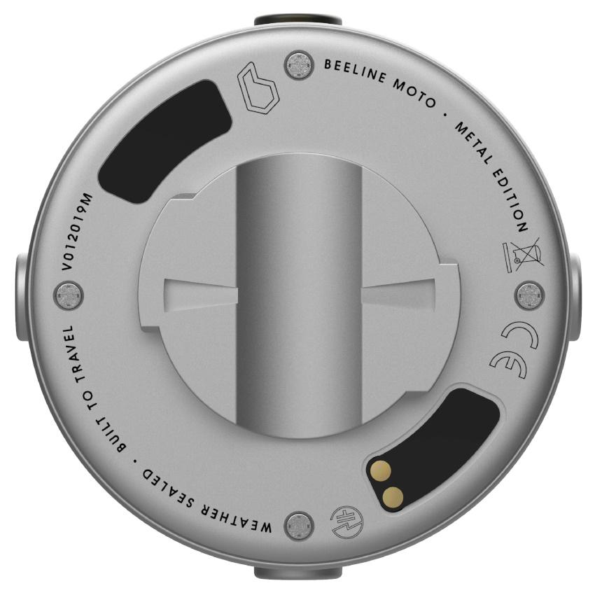 BEELINE Moto ナビゲーション本体セット Metal Edition シルバー BLD20 