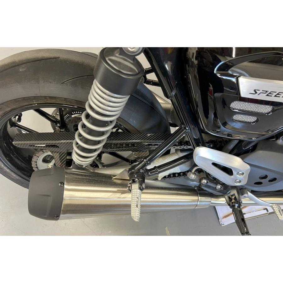 SPEEDRA チェーンガード ドライカーボン 綾織り/艶あり Speed Twin1200 CTR0404TG バイク_1