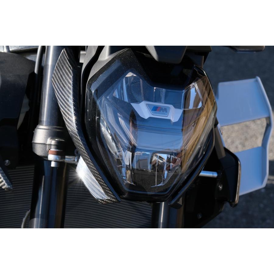 SPEEDRA ヘッドライトサイドカバー フォージドカーボン 艶あり S1000R M1000R CBM1102FG バイク 外装パーツの画像