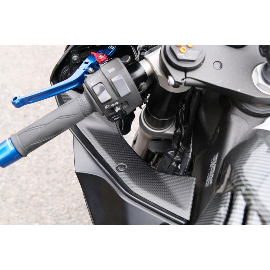 SPEEDRA インナーサイドパネル フォージドカーボン 艶消し YZF-R6