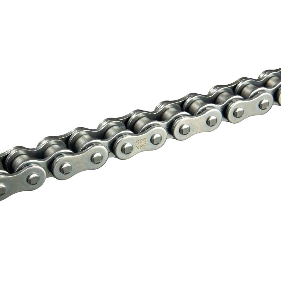 RK Japan XREシリーズ 525XRE-110L カシメタイプ スチール バイク チェーン_1