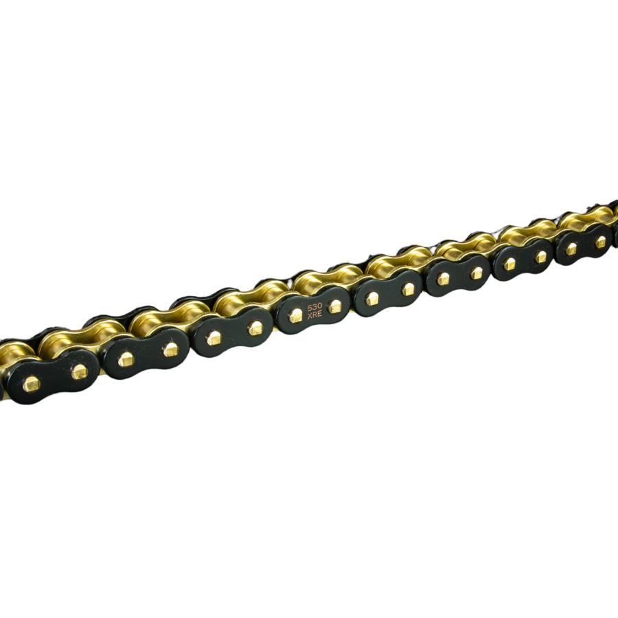 RK Japan XREシリーズ BG530XRE-120L カシメタイプ ブラック&ゴールド