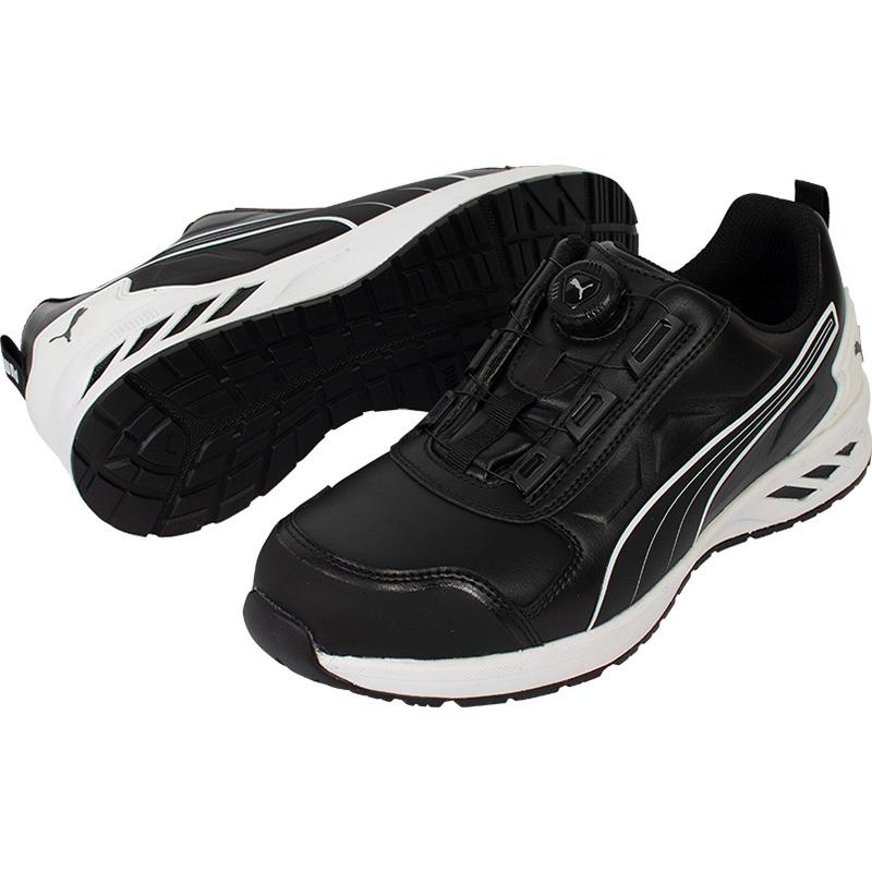 PUMA アスレチックライダー2.0 ディスク ローカット ブラック 25.0cm